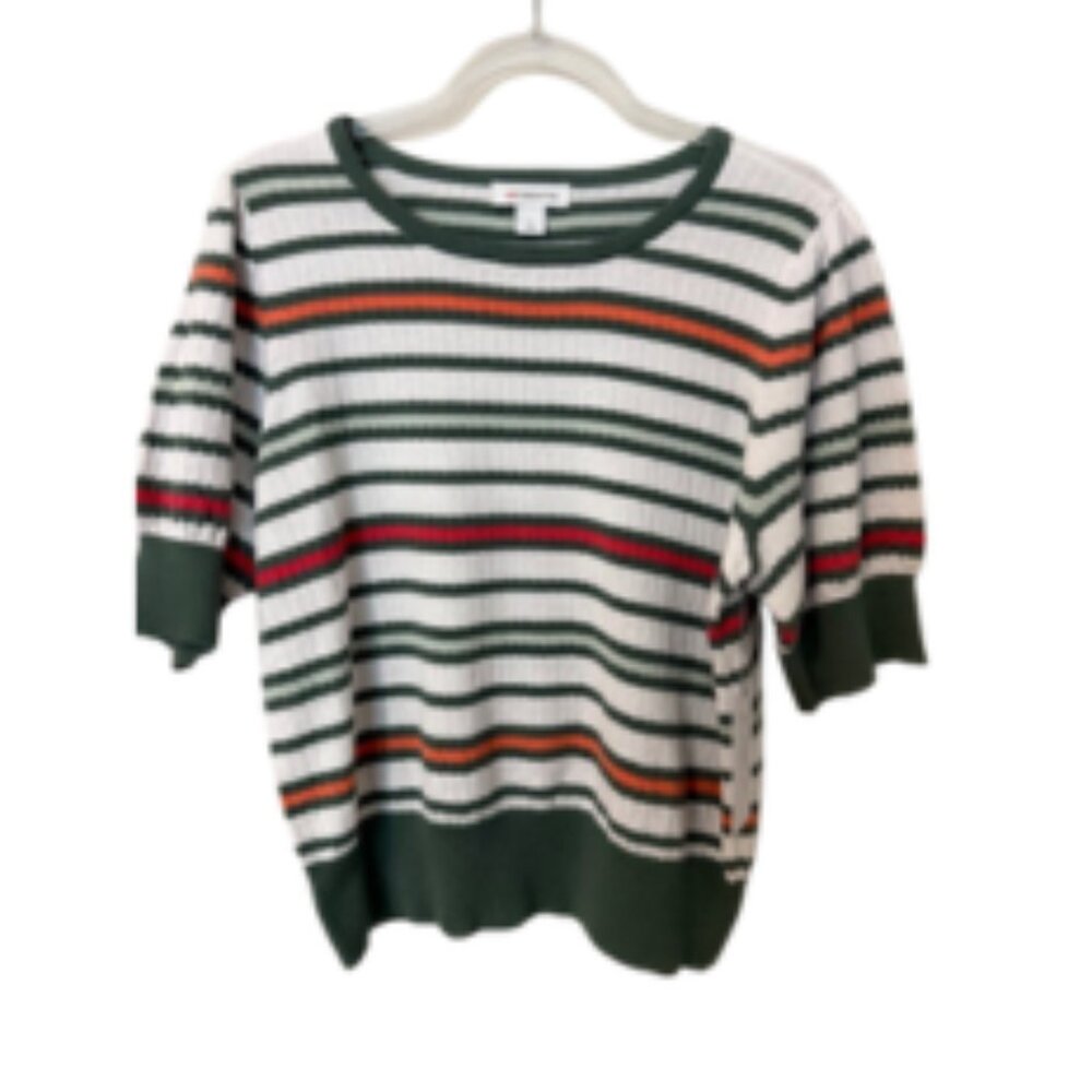Liz Claiborne Striped Sweater Women's  - Size Large, Brand New With Tags